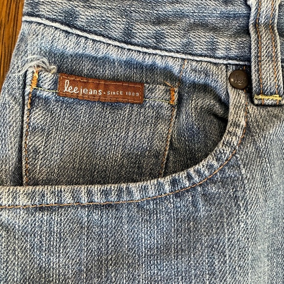 Lee Soft Jean Skirt Y2K - size 11 / 12 - Picture 2 of 9